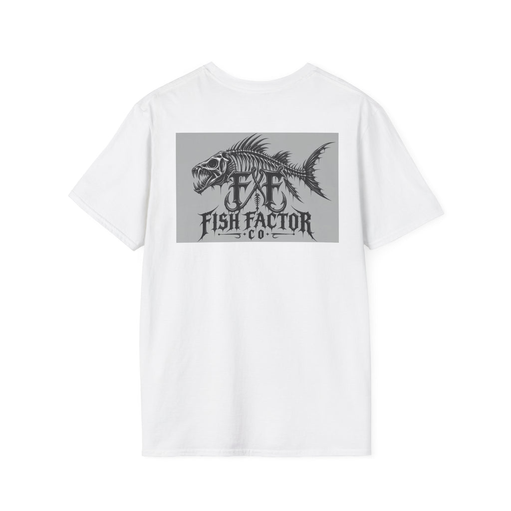 Fish Factor skeletal fish graphic T-Shirt | Fishing logo tee