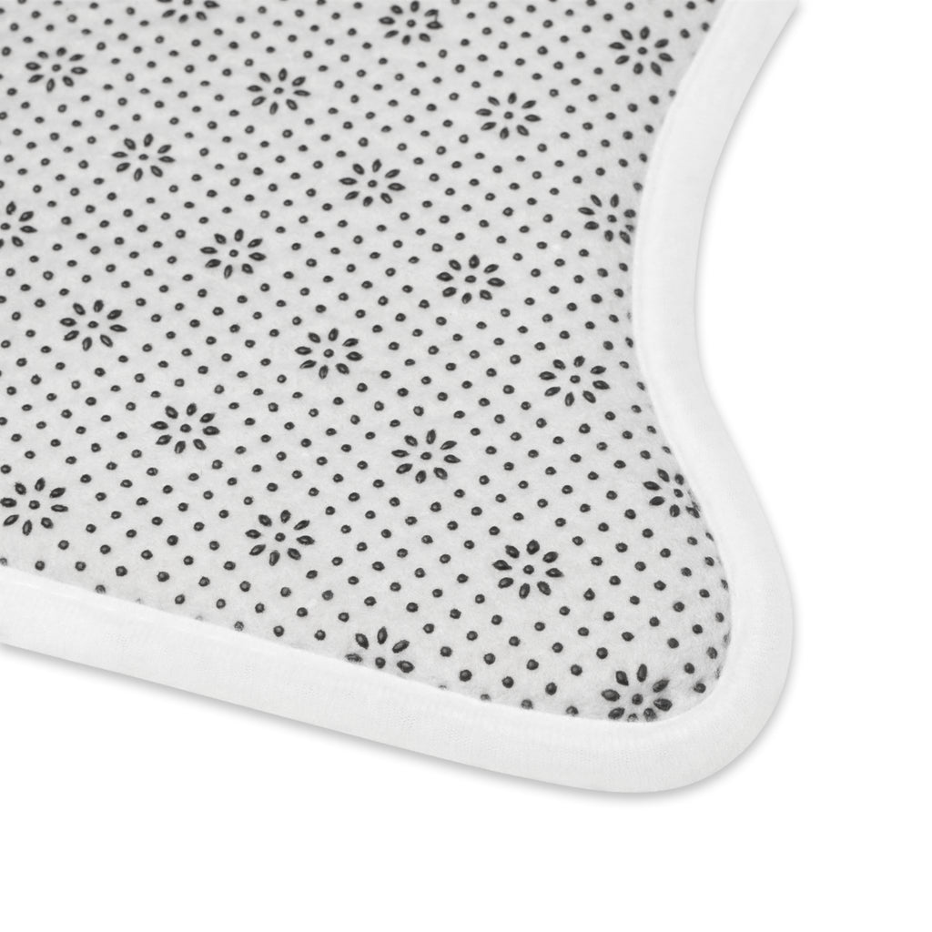 Fish Factor Co. Skeleton Fish Pet Feeding Mat — Non-Slip Waterproof Bowl Placemat for Dogs & Cats