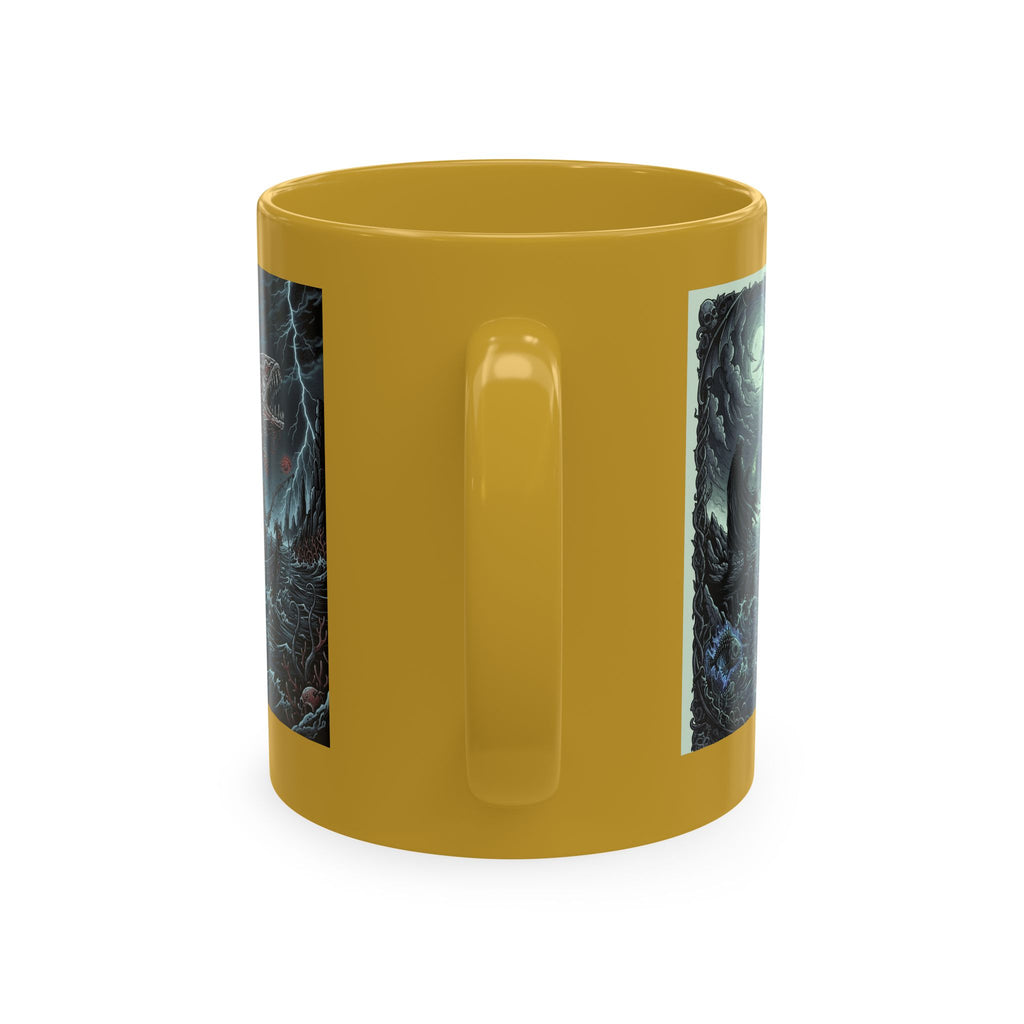 Fish Factor Co Skeletal Fish Illustration Mug | Nautical Ocean Skull Art