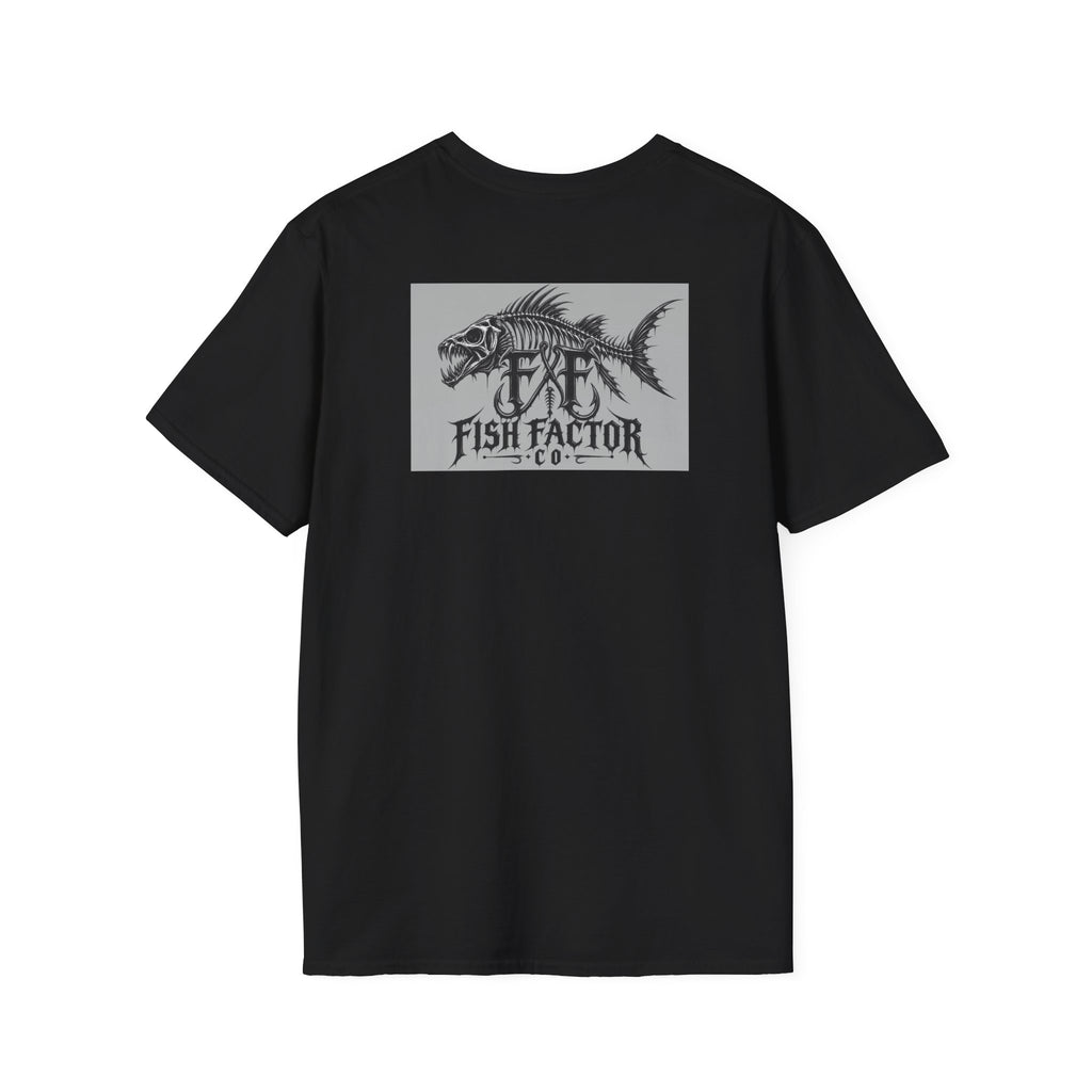 Anglerfish Lantern Illustration T-Shirt | Deep Sea Horror Fish Factor Co