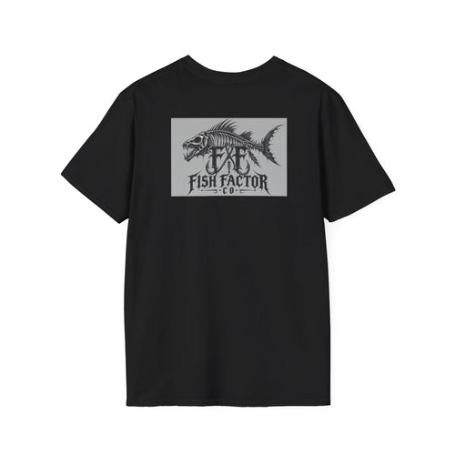 Anglerfish Lantern Illustration T-Shirt | Deep Sea Horror Fish Factor Co