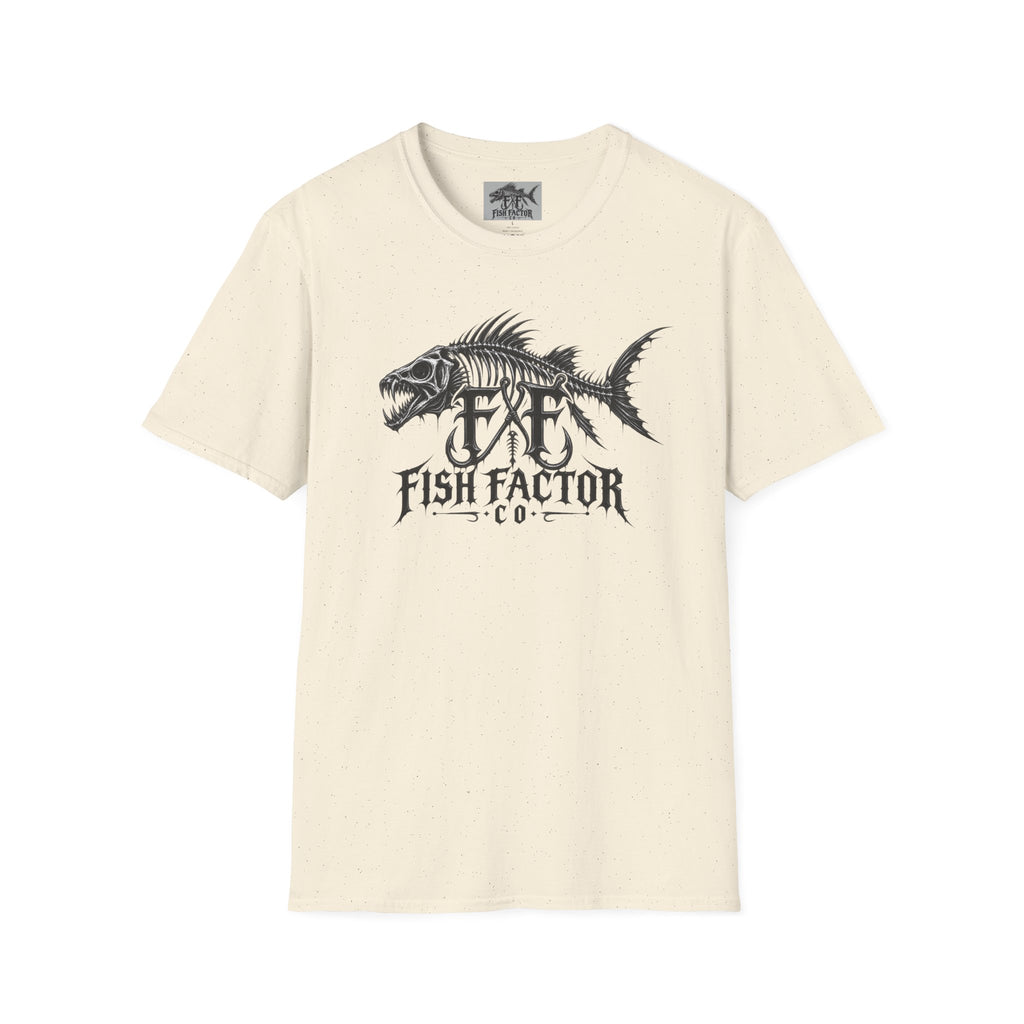 Fish Factor skeletal fish graphic T-Shirt | Fishing logo tee