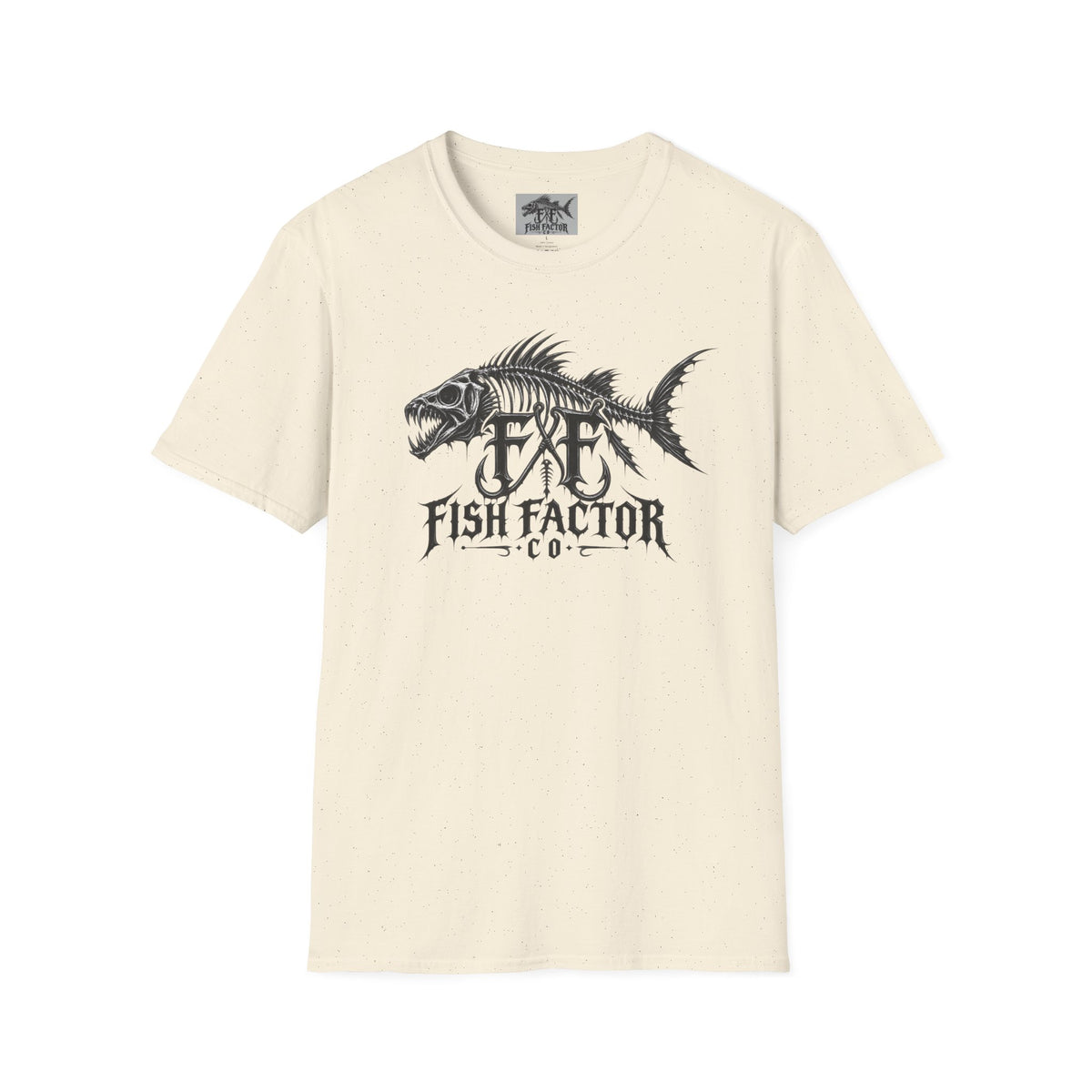 Fish Factor skeletal fish graphic T-Shirt | Fishing logo tee