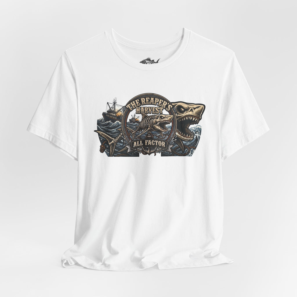 Unisex Jersey Short Sleeve Tee - Fish Factor Co - The Reapers Harvest