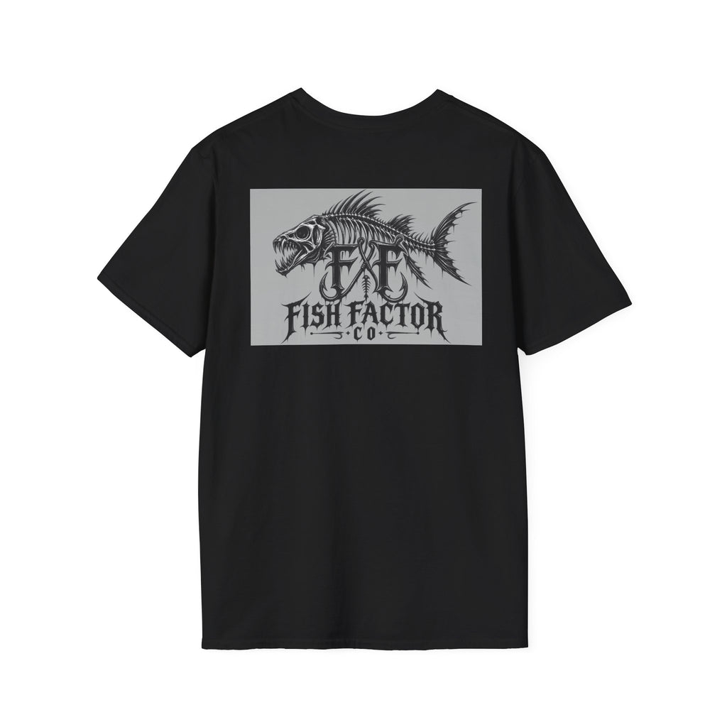 Fish Factor Dockside Scene T-Shirt | Vintage Fishing Pier Art