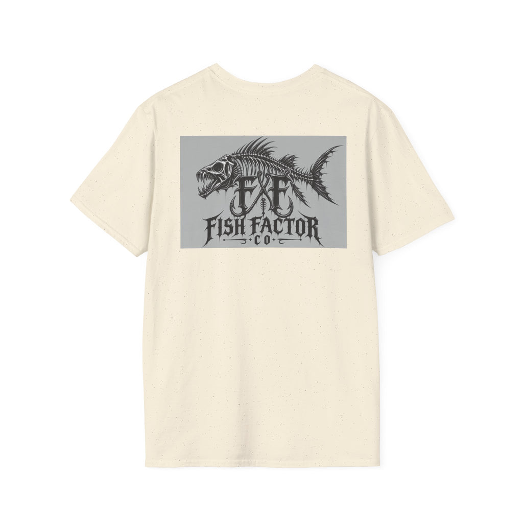 Fish Factor skeletal fish graphic T-Shirt | Fishing logo tee