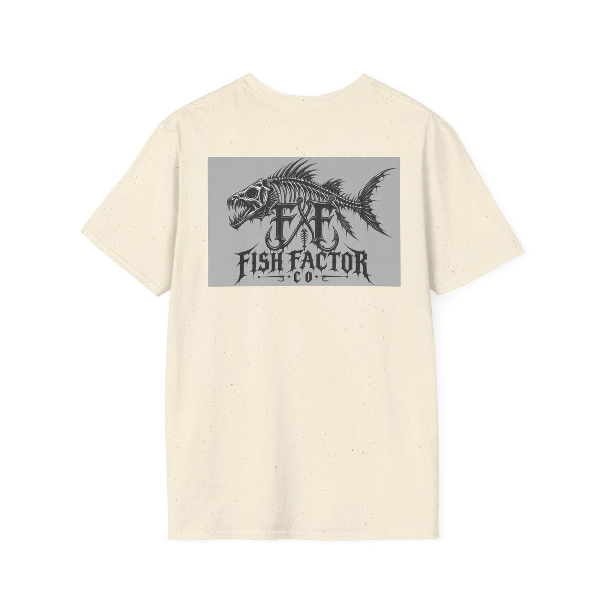 Fish Factor skeletal fish graphic T-Shirt | Fishing logo tee